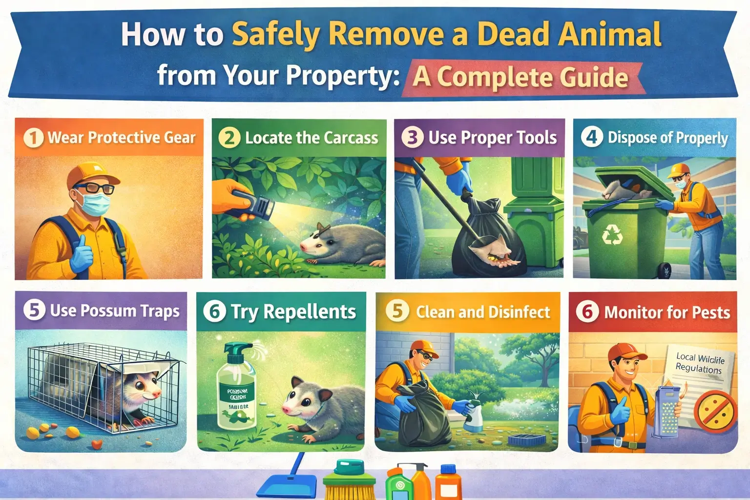 How to Safely Remove a Dead Animal from Your Property: A Complete Guide